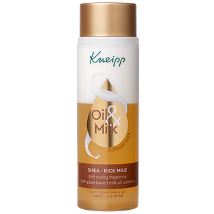 Kneipp Oil & Milk 2-Fasen Bad - Shea Rijstmelk 100ML Kneipp Oil & Milk 2-Fasen Bad - Shea Rijstmelk 100ML