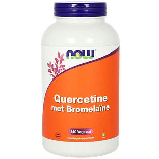 NOW Quercetine met Bromelaine Capsules 240VCP NOW Quercetine met Bromelaine Capsules 240VCP