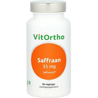 VitOrtho Saffraan 35mg Capsules 60CP VitOrtho Saffraan 35mg Capsules 60CP