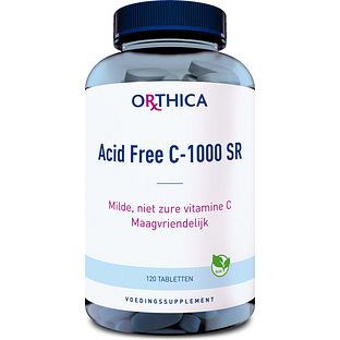 Orthica Acid Free C-1000 SR Tabletten 120TB Orthica Acid Free C-1000 SR Tabletten 120TB