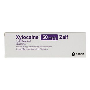 Xylocaine Aspen Xylocaine Lidocaïne 5% Zalf 35GR Xylocaine Aspen Xylocaine Lidocaïne 5% Zalf 35GR