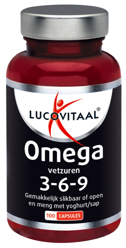 Lucovitaal Omega 3-6-9 Vetzuren Capsules 100CP