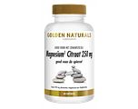 Golden Naturals Magnesium Citraat 250mg Capsules 60VCP