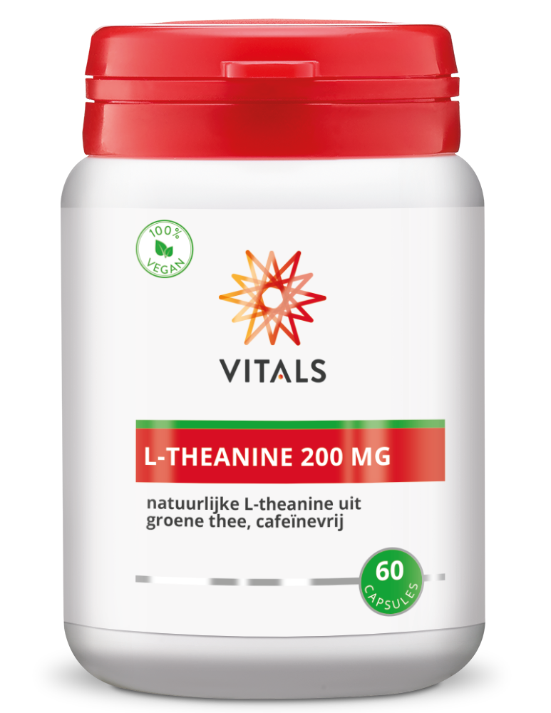Vitals L-Theanine 200mg Capsules 60CP