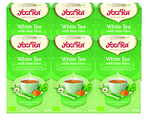 Yogi Tea White Tea With Aloë Vera Voordeelverpakking 6x17ST Yogi Tea White Tea With Aloë Vera Voordeelverpakking 6x17ST
