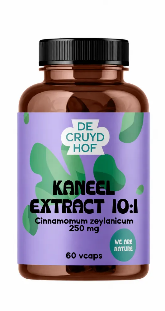De Cruydhof Cruydhof Kaneel Extract 10:1 Capsules 60VCP