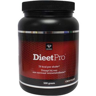 DieetPro Shake - Chocolade 500GR DieetPro Shake - Chocolade 500GR
