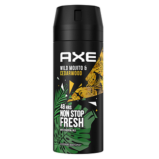 Axe Wild Mojito & Cedarwood Deodorant Bodyspray 150ML