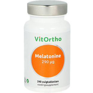 VitOrtho Melatonine 290 µg Zuigtabletten 240TB