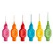 TePe Interdentale Rager Original Gemengde ISO maten 0-6 6ST TePe Interdentale Rager Original Gemengde ISO maten 0-6 6ST