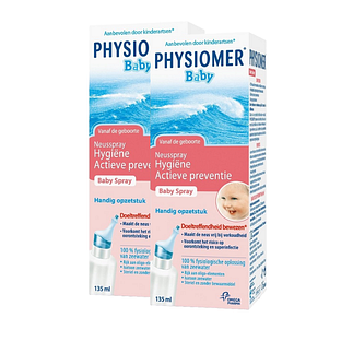 Physiomer Baby Spray Duoverpakking 2x135ML Physiomer Baby Spray Duoverpakking 2x135ML