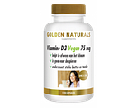 Golden Naturals Vitamine D3 Vegan 75mcg Capsules 120SG