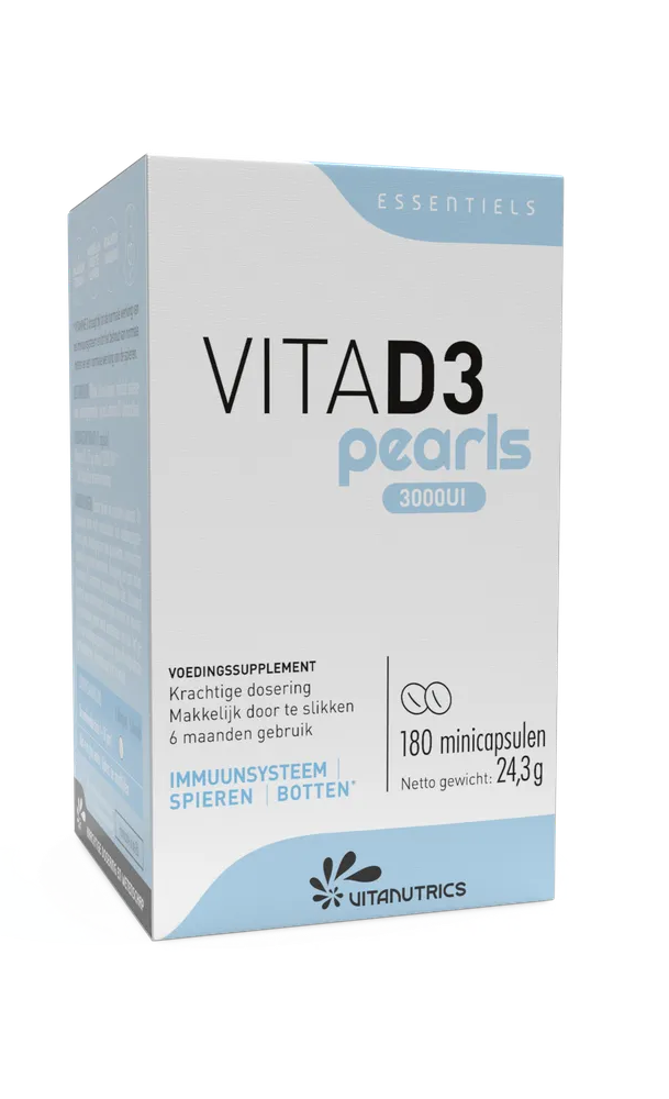 Vitanutrics VitaD3 3000UI Pearls Minicapsules 180CP