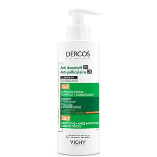 Vichy Dercos Anti Dandruff 2in1 Dermatological Conditioning Shampoo 400ML