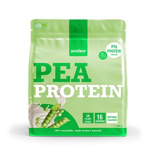 Purasana Pea Protein Powder Natural 400GR Purasana Pea Protein Powder Natural 400GR