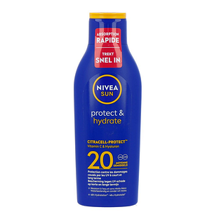 Nivea Sun Protect & Hydrate Zonnemelk SPF20 200ML Nivea Sun Protect & Hydrate Zonnemelk SPF20 200ML
