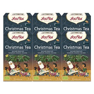 Yogi Tea Christmas Tea Voordeelverpakking 6x17ST Yogi Tea Christmas Tea Voordeelverpakking 6x17ST