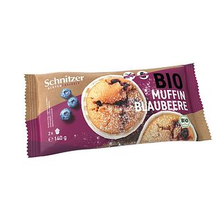 Schnitzer BIO Muffin Blaubeere 140GR Schnitzer BIO Muffin Blaubeere 140GR
