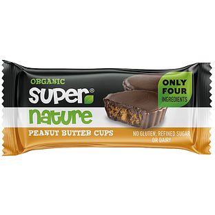 Super Nature Organic Peanut Butter Cups 40GR