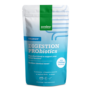 Purasana Digestion Probiotics Transit Poeder 140GR Purasana Digestion Probiotics Transit Poeder 140GR