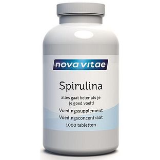 Nova Vitae Spirulina Tabletten 1000TB Nova Vitae Spirulina Tabletten 1000TB