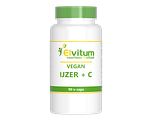 Elvitum Vegan IJzer + C Capsules 90VCP