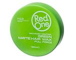 RedOne Matte Hair Wax Green 150ML RedOne Matte Hair Wax Green 150ML