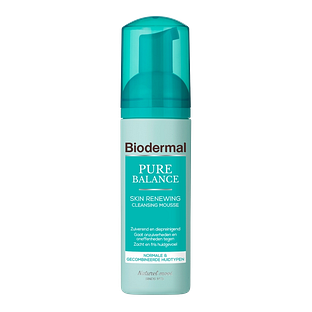 Biodermal Pure Balance Skin Exfoliërende Reinigingsmousse 150ML