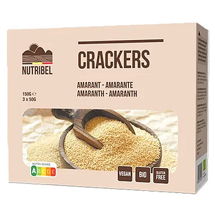 Nutribel Amarant Crackers 150GR Nutribel Amarant Crackers 150GR