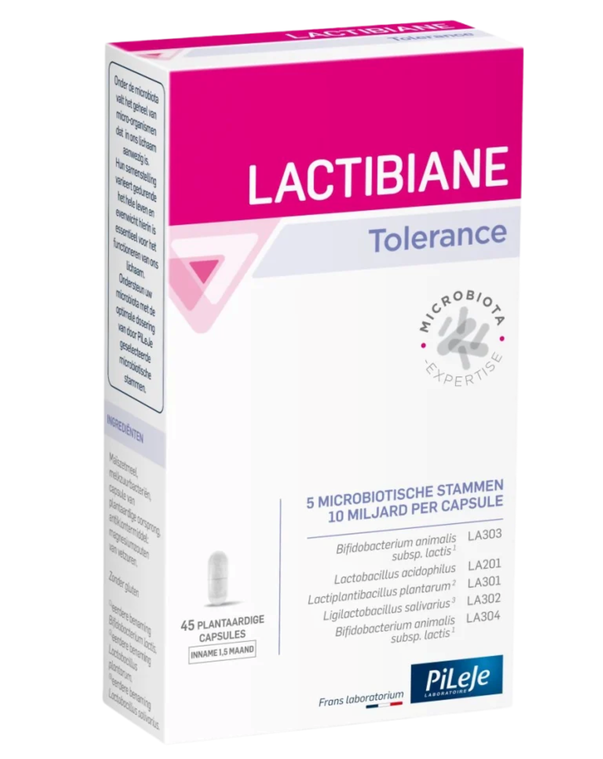 PiLeJe Lactibiane Tolerance D Capsules 45CP
