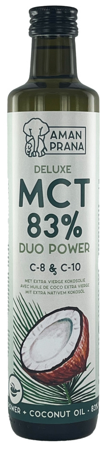 Aman Prana Deluxe Mct 83% Extra Vierge Coconut Oil afbeelding