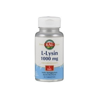 Kal L-lysine 100mg Tabletten 50TB