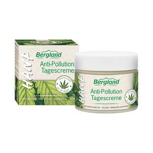 Bergland Hennep Anti Vervuiling Dagcreme 50ML Bergland Hennep Anti Vervuiling Dagcreme 50ML