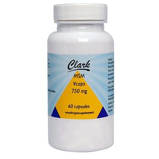 Clark MSM 750mg Capsules 60CP