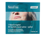 Dos Medical NasoFree Spoelzout Xylitol Startset 1ST