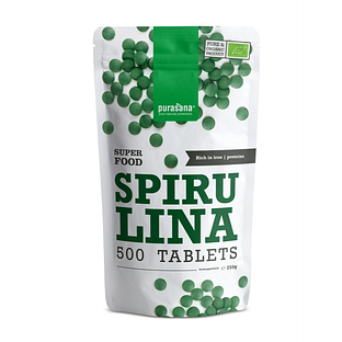 Purasana Vegan Spirulina Tabletten 500TB