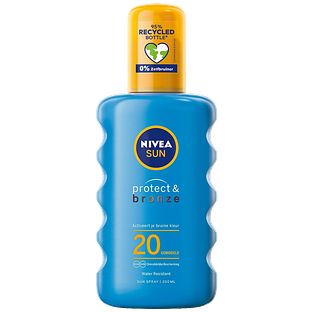 Nivea Sun Protect & Bronze Zonnespray SPF20 200ML