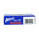Macks Ultra Soft Foam Earplugs 10PR verpakking met streepjescode Macks Ultra Soft Foam Earplugs 10PR verpakking met streepjescode