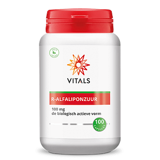 Vitals R-Alfaliponzuur 100mg Capsules 100CP