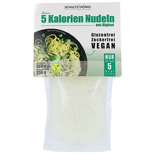Schultz & Konig 5 Calorieën Noodles 360GR Schultz & Konig 5 Calorieën Noodles 360GR