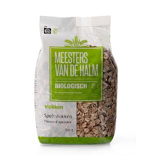 De Halm Speltvlokken Biologisch 500GR