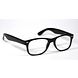 Melleson Optics Leesbril Wayfarer Glans Zwart +2.50 1ST