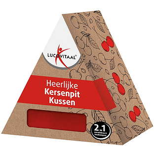 Lucovitaal Kersenpit Kussen Rechthoek 1ST