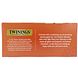 Twinings Apple, Cinnamon & Raisin Thee 25ZK Achterkant verpakking Twinings Apple, Cinnamon & Raisin Thee 25ZK Achterkant verpakking