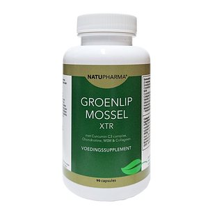 Natupharma Groenlipmossel XTR Capsules 90CP Natupharma Groenlipmossel XTR Capsules 90CP