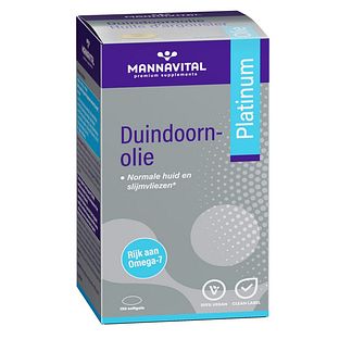MannaVital Duindoornolie Platinum Softgels 150SG