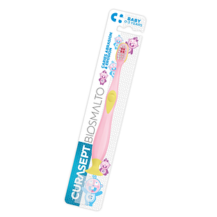 Curasept Biosmalto 0-3Y Baby Toothbrush 1ST Curasept Biosmalto 0-3Y Baby Toothbrush 1ST