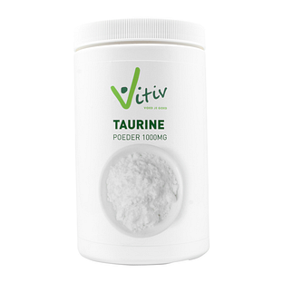Vitiv Taurine Poeder 1000mg 500GR Vitiv Taurine Poeder 1000mg 500GR