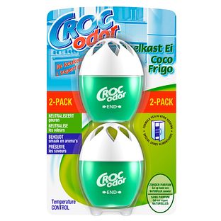 Croc Odor Koelkast Ei 2ST Croc Odor Koelkast Ei 2ST