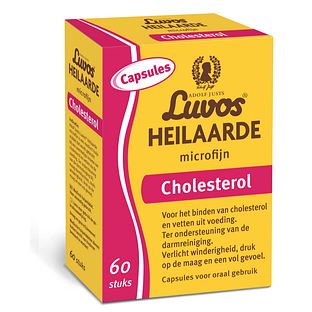Luvos Heilaarde Cholesterol Capsules 60CP